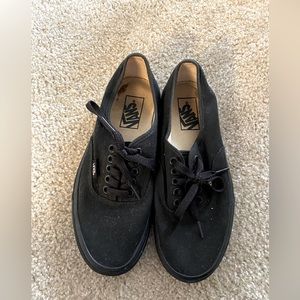 All black vans